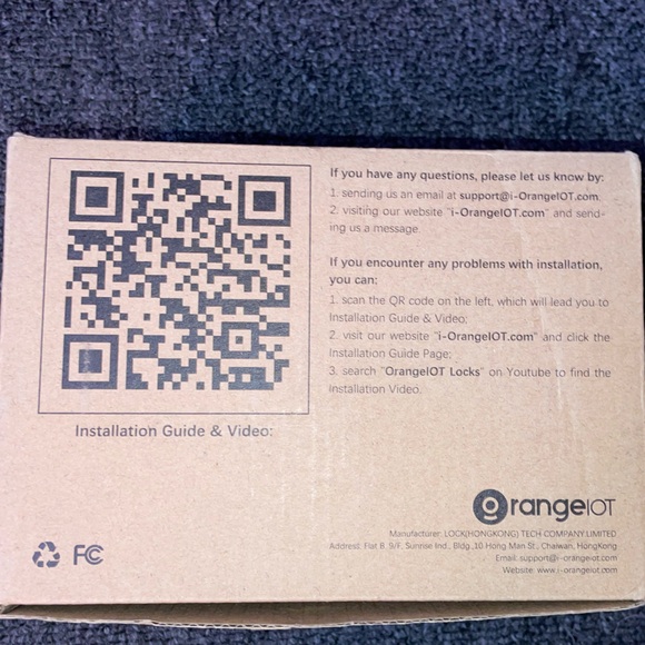 Keyless deadbolt lock. Brand new. - Picture 6 of 8